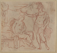 K I 002
<br/>
Huwelijk van Alexander de Grote en Roxane
<br/>
<em>Albani, Francesco (1578-1660) - kopie naar</em>